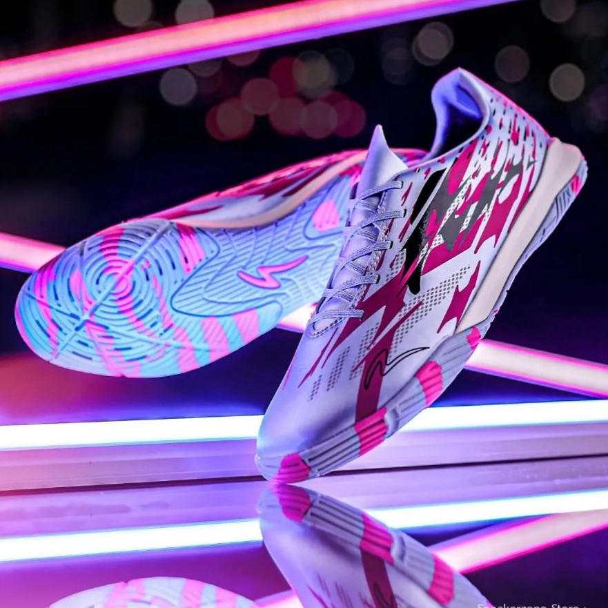SEPATU FUTSAL SPECS ACCELERATOR ALPHA XTD ELITE FG LILAC BLUE OLAHRAGA SEPAK BOLA BEST QUALITY TERBA