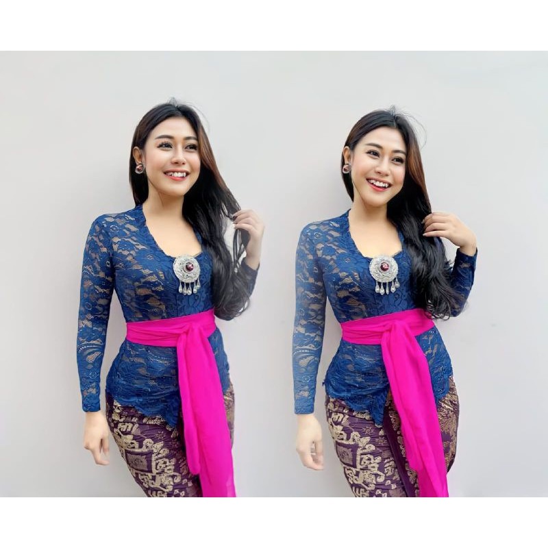Baju Kebaya Kutu Baru Modern Lengan Panjang Ukuran M-XL