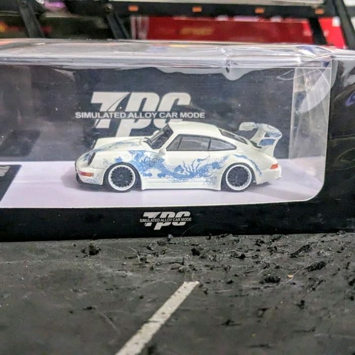 HJ99 Diecast TPC Porsche RWB 964 Luminous Dragon Segel