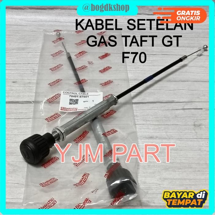 CABLE KABEL SETELAN GAS TAFT GT F70 CONTROL CABLE F70 TAFT GT