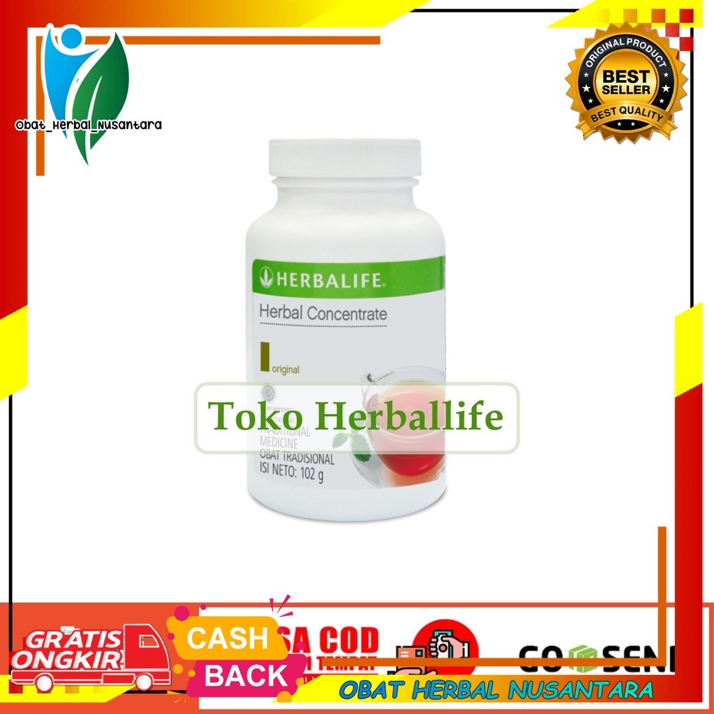 Herbalife Teh Thermoo Concentrate Original Pembakar Lemak Kalori Penurun Berat Badan Teh Herbalife-T