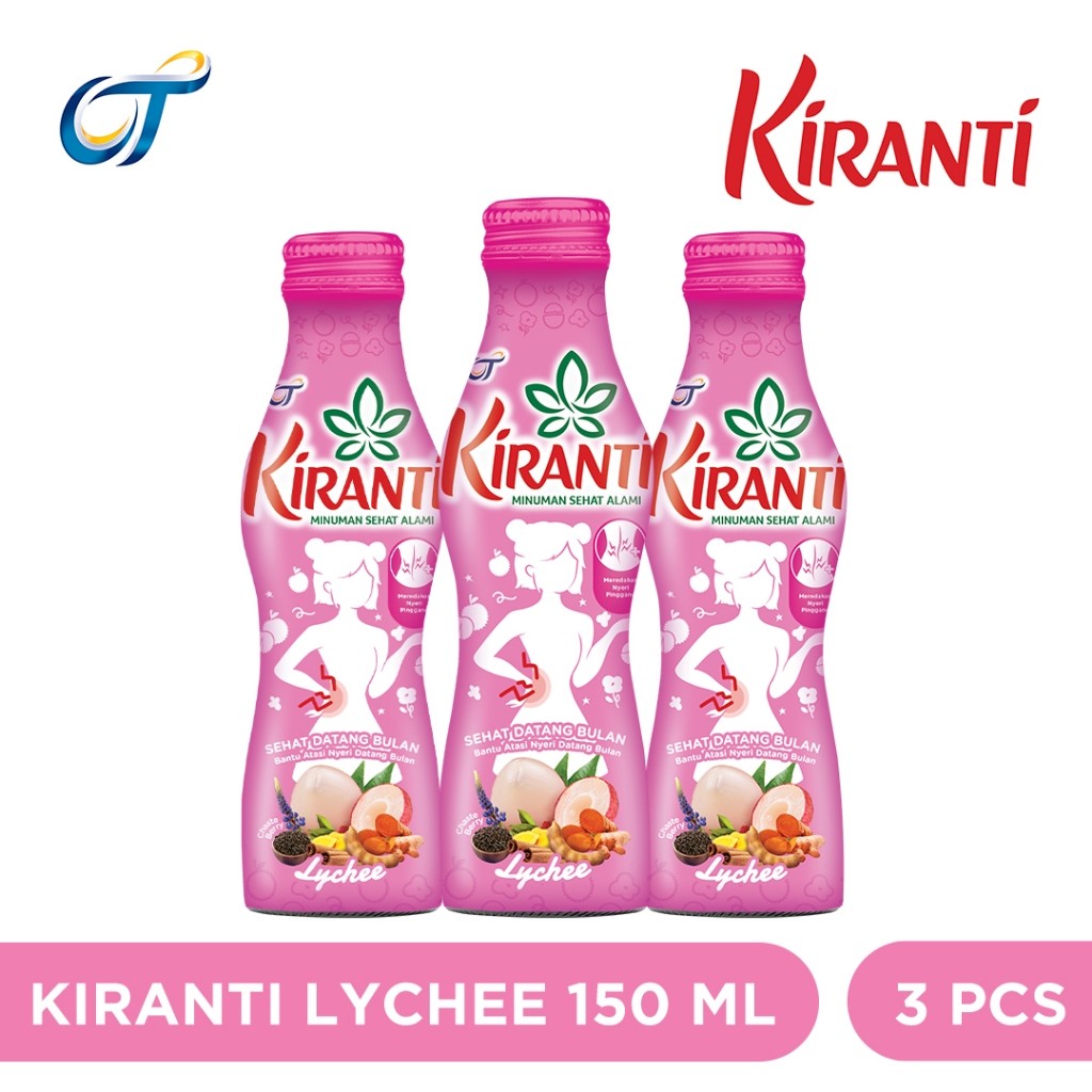 

HEY DEO X KIRANTI LYCHEE JUICE 150ml - [ISI 3 BOTOL]