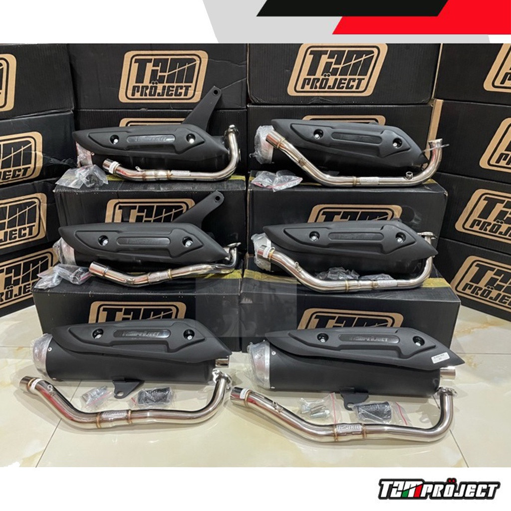 Knalpot TZM Project Knalpot Racing Beat FI ESP / Scoopy FI ESP / Genio / Beat Deluxe / Beat Street