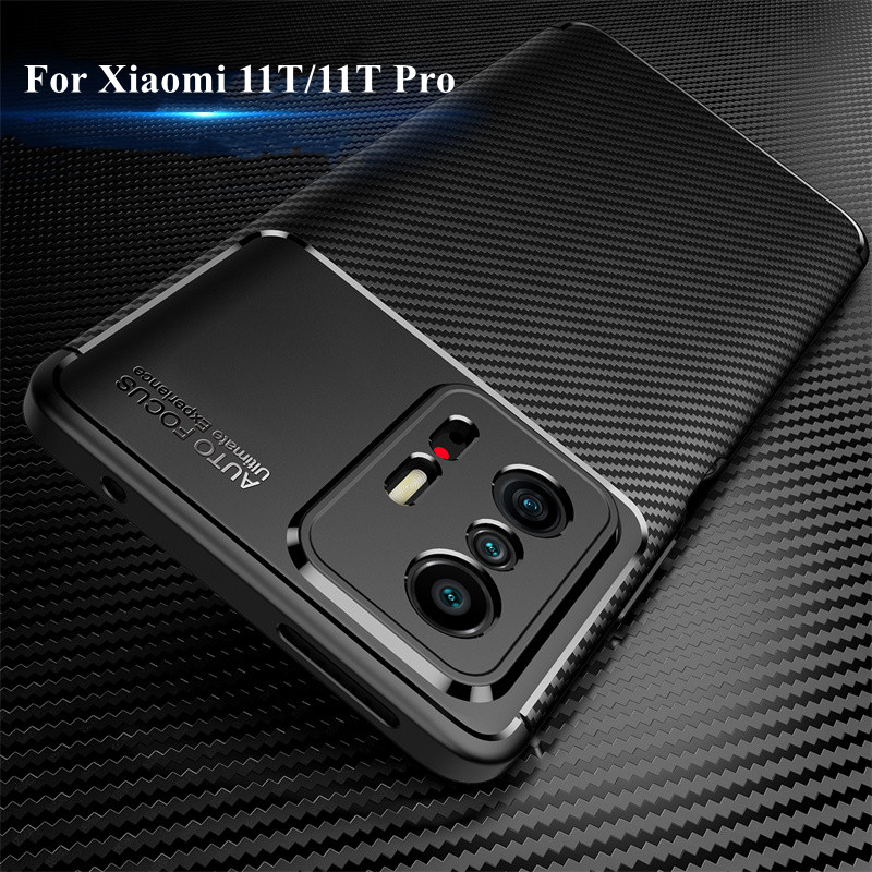 CASE XIAOMI MI 11T / MI 11T PRO CASE CARBON AUTOFOCUS SLIM ARMOR PROTECTION