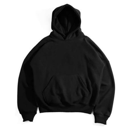 ZUARSY Hoodie Oversize Boxy POLOS Unisex insurgent jaket korea - Hitam, M