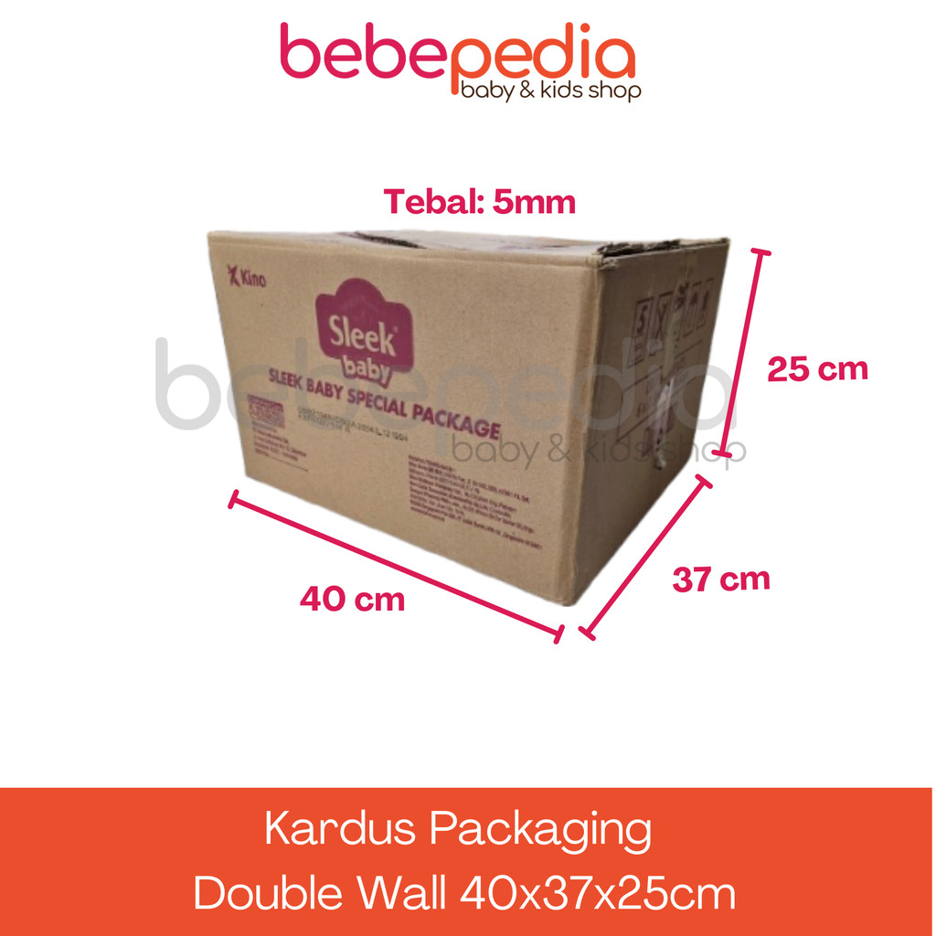 

KARDUS BEKAS Box Sleek Spesial Package 40x37x35cm / Dus Box Pindahan Packing
