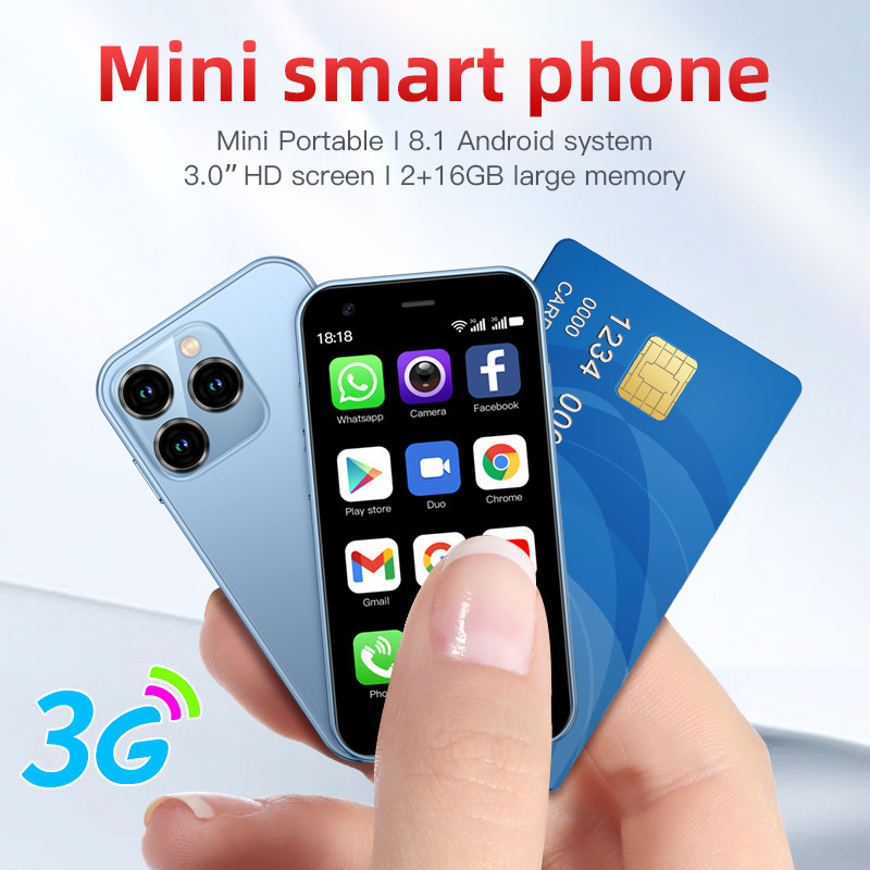 Android Mini Phone hp Mini Smartphone ram 2/16G jaringan 3G