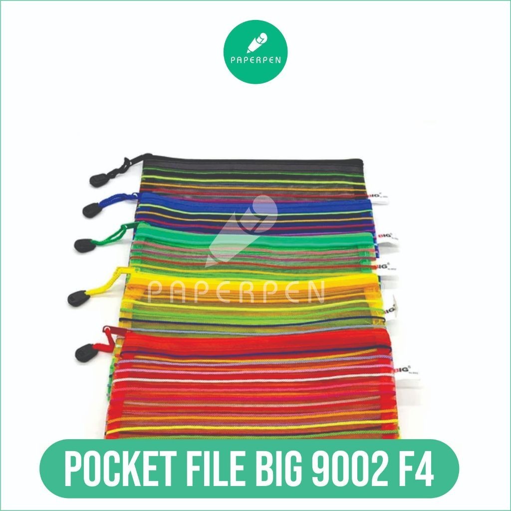 

(SN.ATK) POCKET FILE BIG 9002 F4 (warna random)