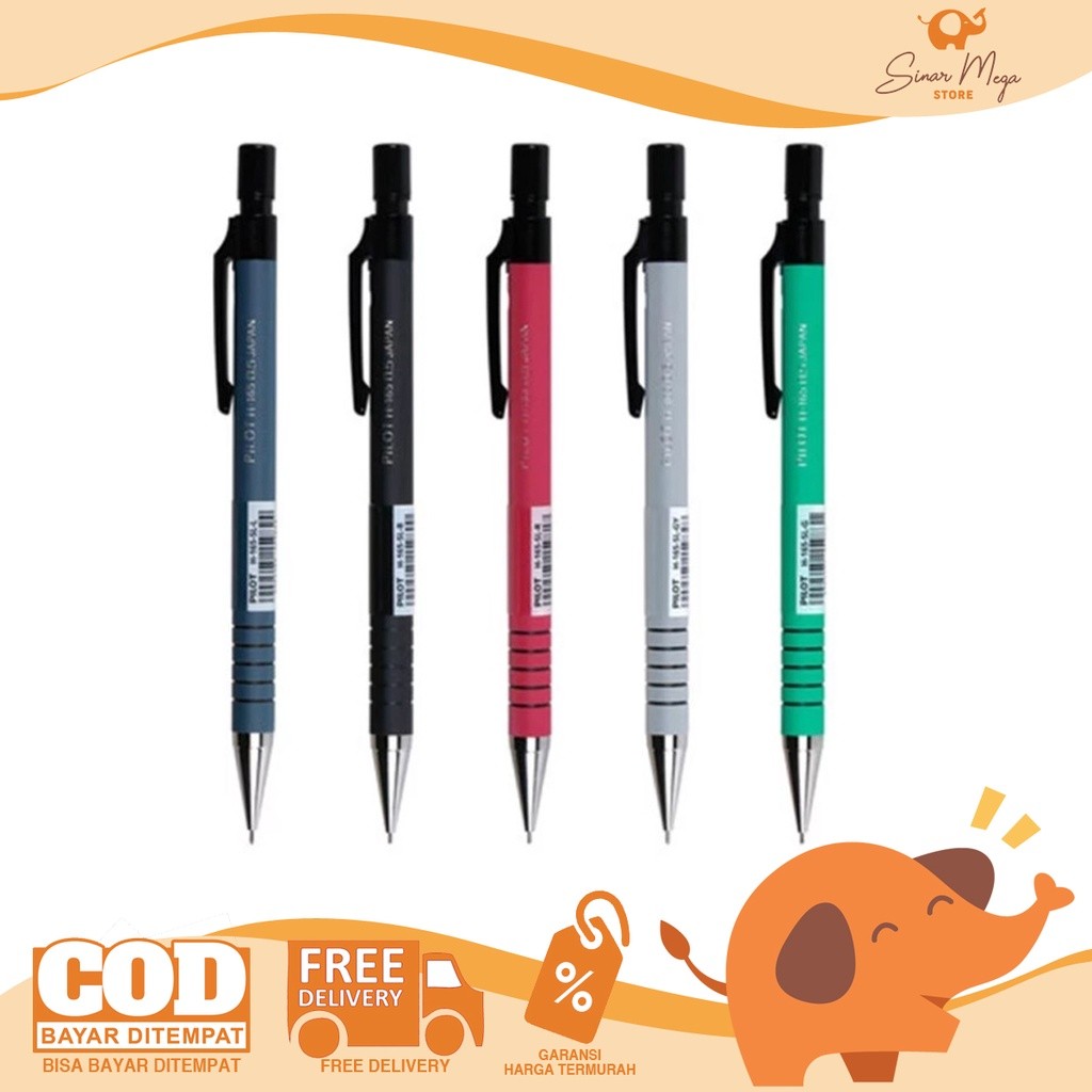 Pilot Pensil Mekanik H-165 0,5mm / Pensil Mekanik Berkualitas