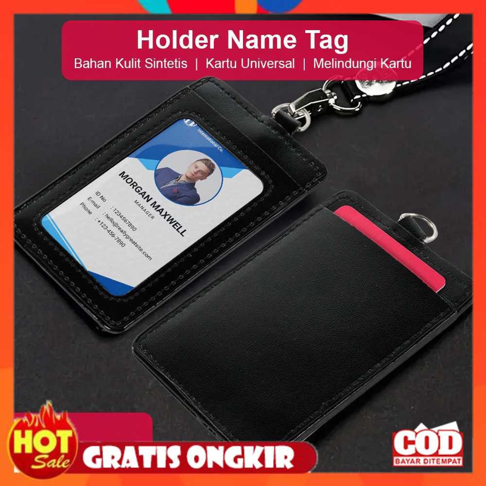 

Kantung Badge Holder Name Tag Kartu ID Debit Credit Card - 610