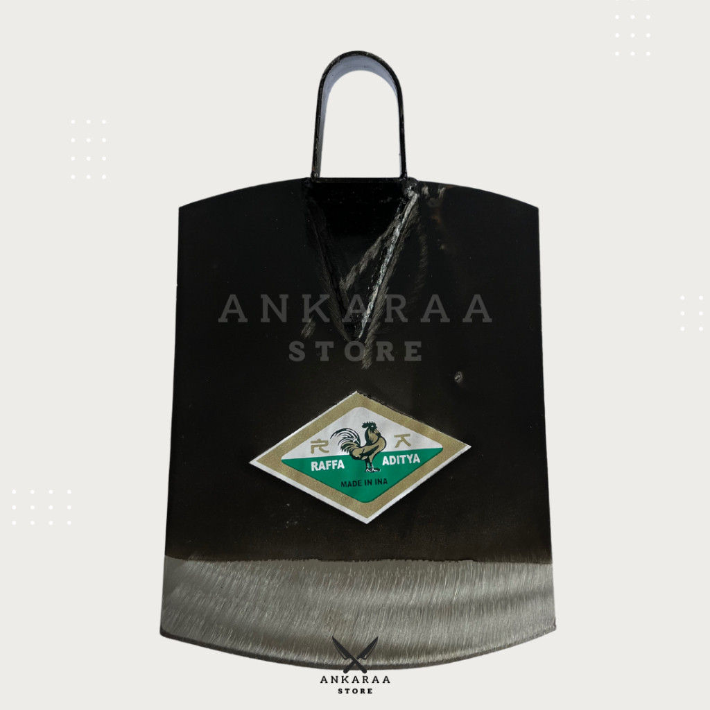 Cangkul Tanah / Pacul Tanah Anti Lengket Cap Jago Lokal 23cm