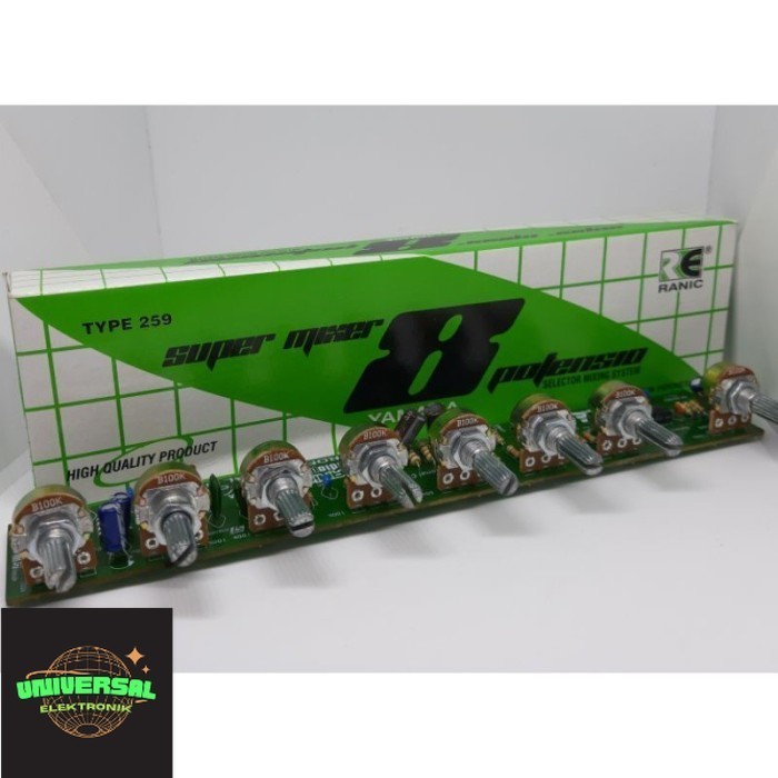 Kit Penguat Mic 7 Potensio Mixer  Termurah COD