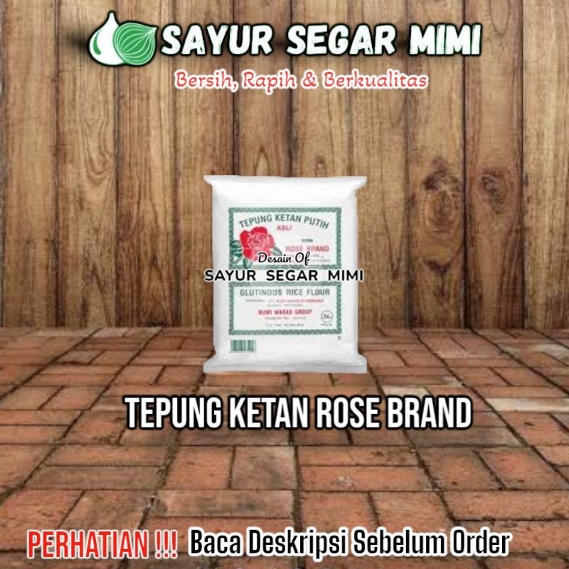 

Tepung Ketan Rose Brand - Sayur Palembang