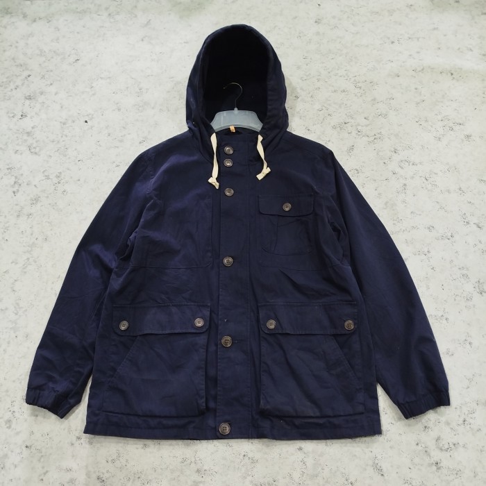 Jaket vintage parka Navy GAP