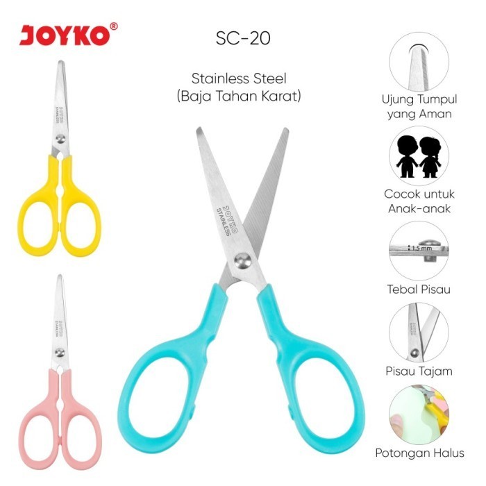 

Gunting Scissors SC-20 Joyko