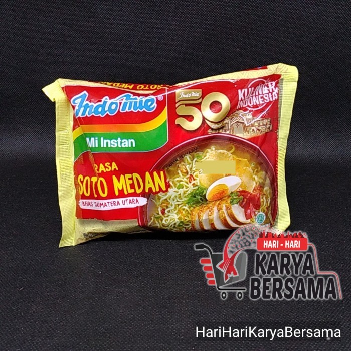 

MIE INSTAN INDOMIE SOTO MEDAN 70GR