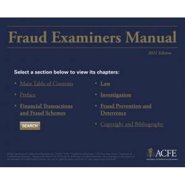 Buku Fraud Examiners Manual