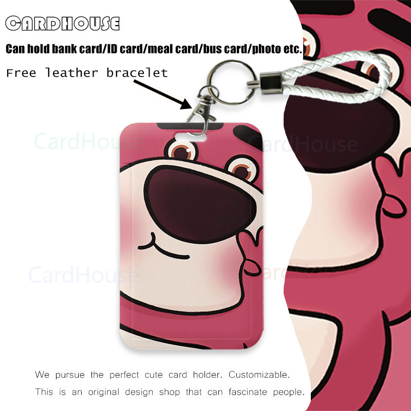 

( CardHouse ) INS ID CARD HOLDER Kartun Lotso Lucu LT83 Tempat Kartu Photocard Photo Card