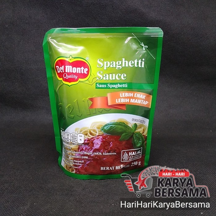 

SAUS DEL MONTE SPAGHETTI SAUCE 250GR