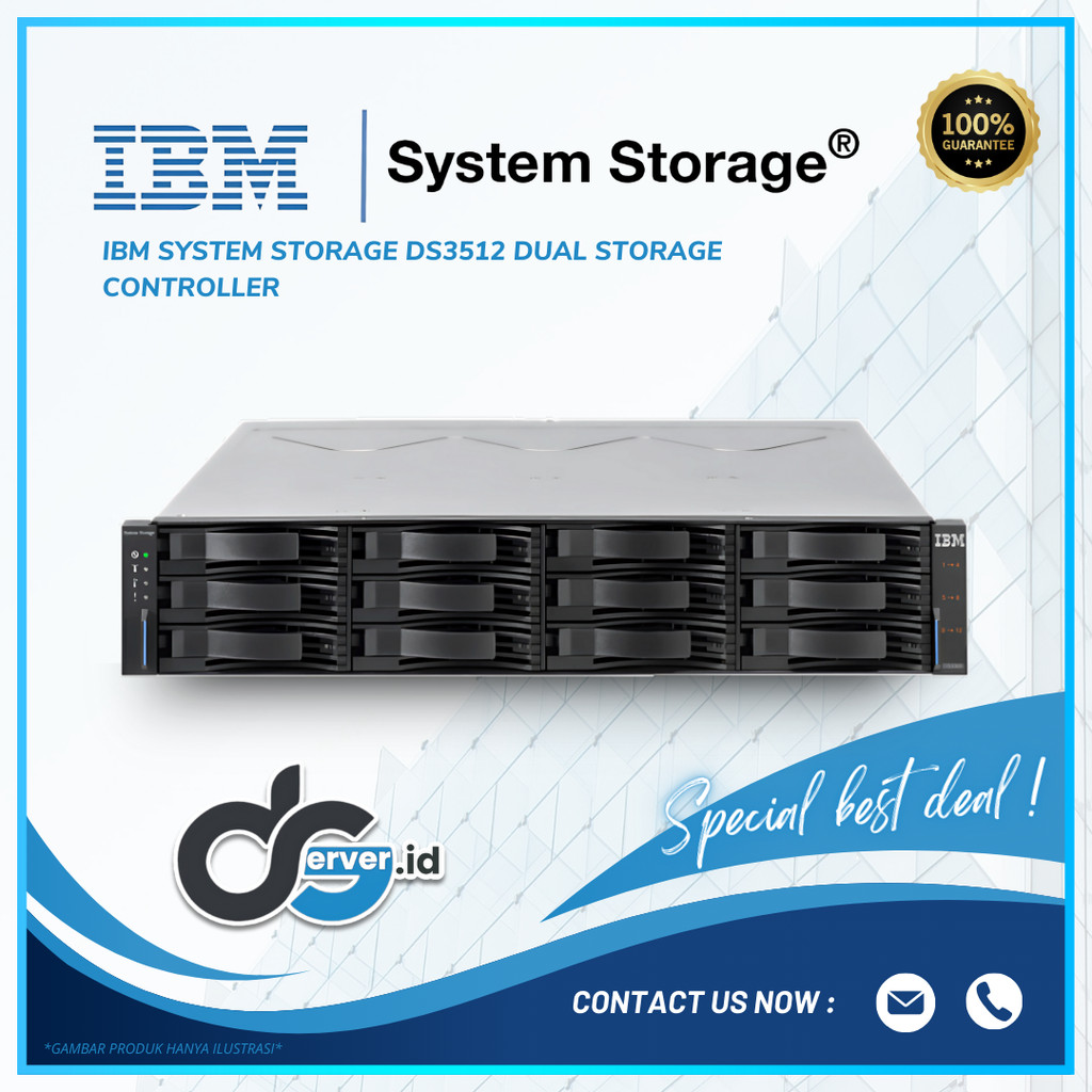 IBM System Storage DS3512 Dual Storage Controller