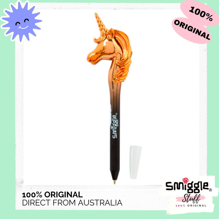 

[Premium]BEST SMIGGLE Lil Scent Rainbow /Pick Me / Mermaid / Glam Unicorn Pen Pulpen - GLAM UNICORN