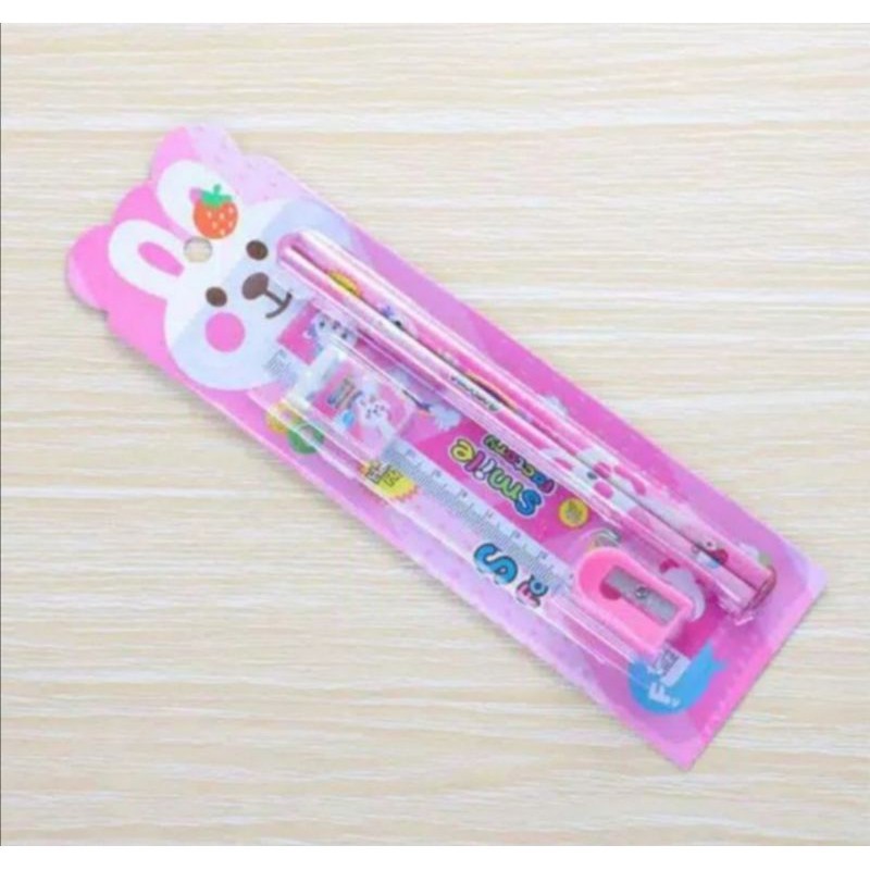 

IDJ Alat tulis set stationery 5 in 1