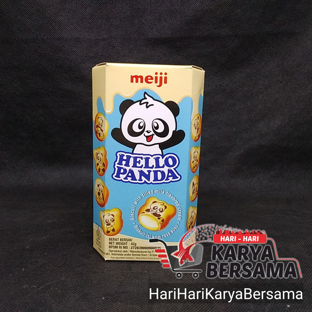 

BISKUIT MEIJI HELLO PANDA MILK VANILLA 42GR