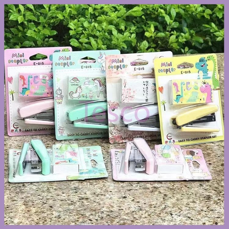 

Tesco Stapler Mini Kartun/Set Stapler Lucu Konten Gratis