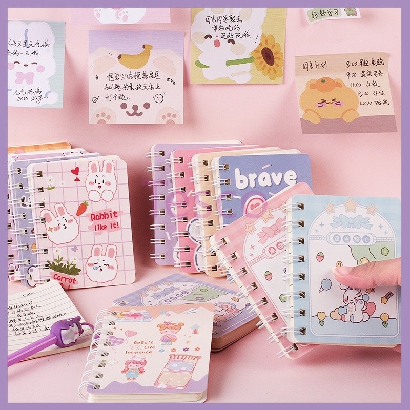 

Tesco buku catatan kartun/NOTEBOOK RING MOTIF / BUKU CATATAN RING