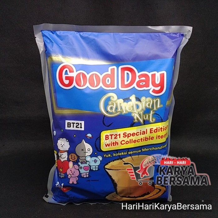 

GOOD DAY CARREBIAN NUT KOPI INSTAN BAG 30'S X 20GR