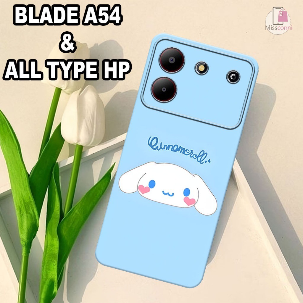 #MC Softcase ZTE Blade A54 - Case pro camera - MOTIF CINNAMORROL - bahan karet lentur - casing ZTE B