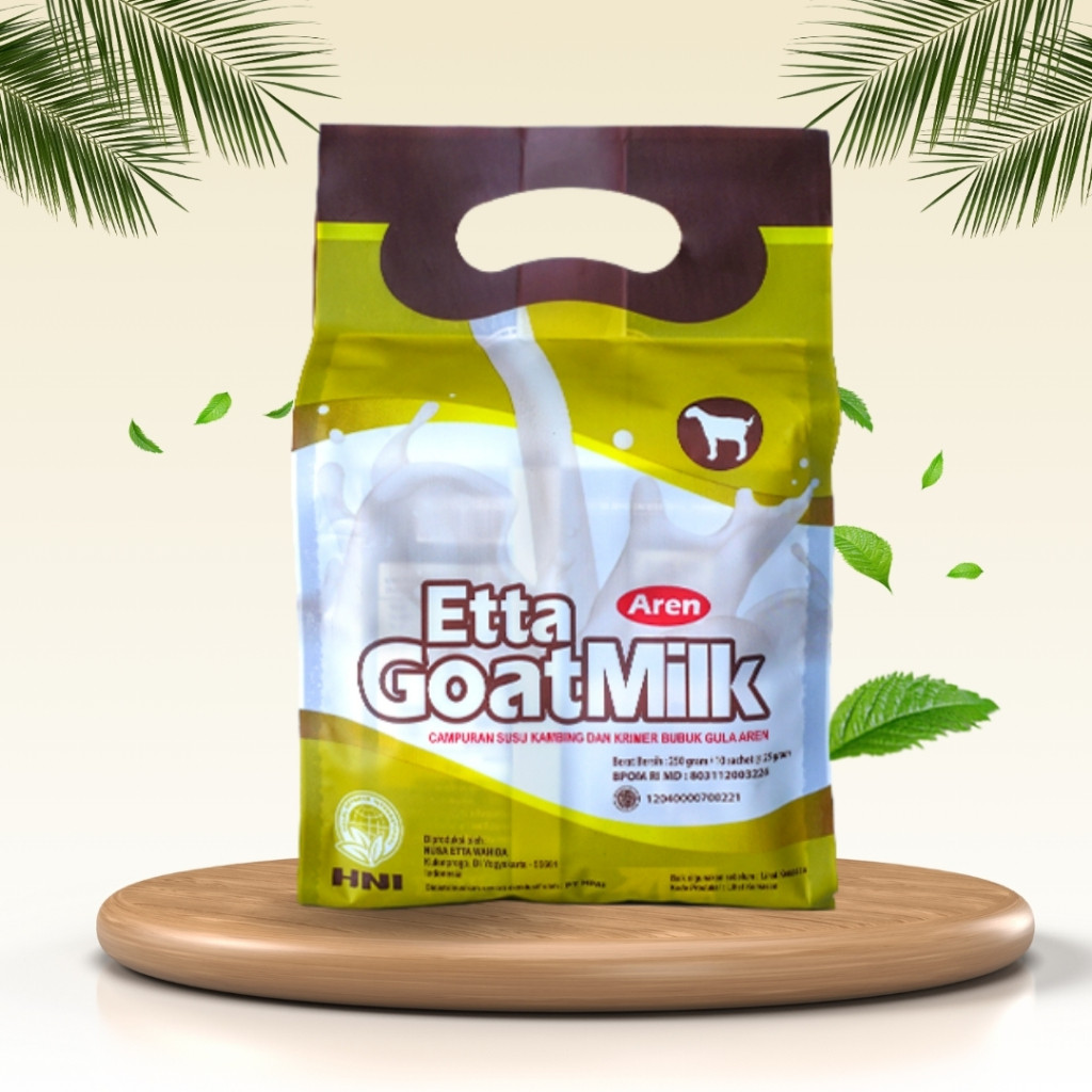 

Etta Goat Milk (EGM) Aren Original HNI - Susu Kambing Ettawa Rasa Aren