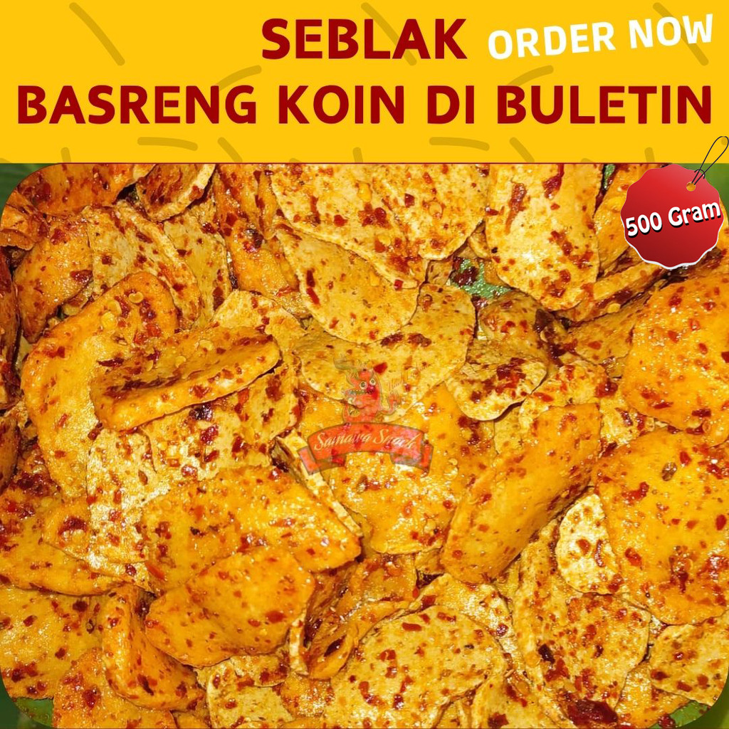 

BASRENG BULAT EXTRA PEDAS DAUN JERUK isi 500 gr seblak