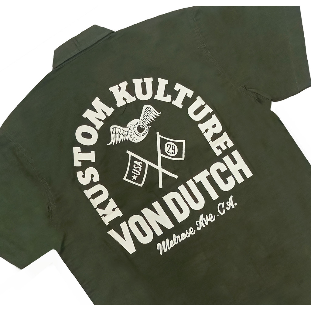 Von Dutch Workshirt 1311 Army Green