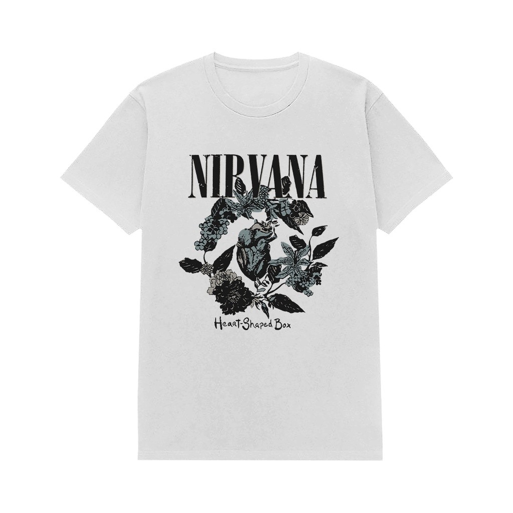 Rockerstar T-shirt Band Nirvana Heart Shaped Box