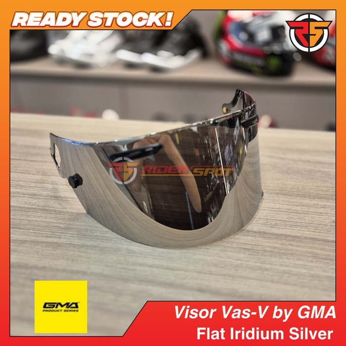 Kaca Helm Arai Visor VAS-V Flat Iridium Silver Aftermarket BY GMA
