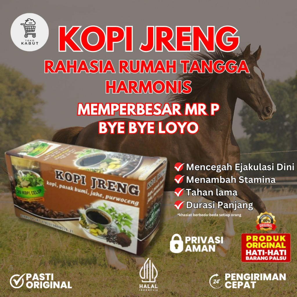 Kopi Jreng | Kopi Stamina Pria | Isi 20pcs  /kopi kuat