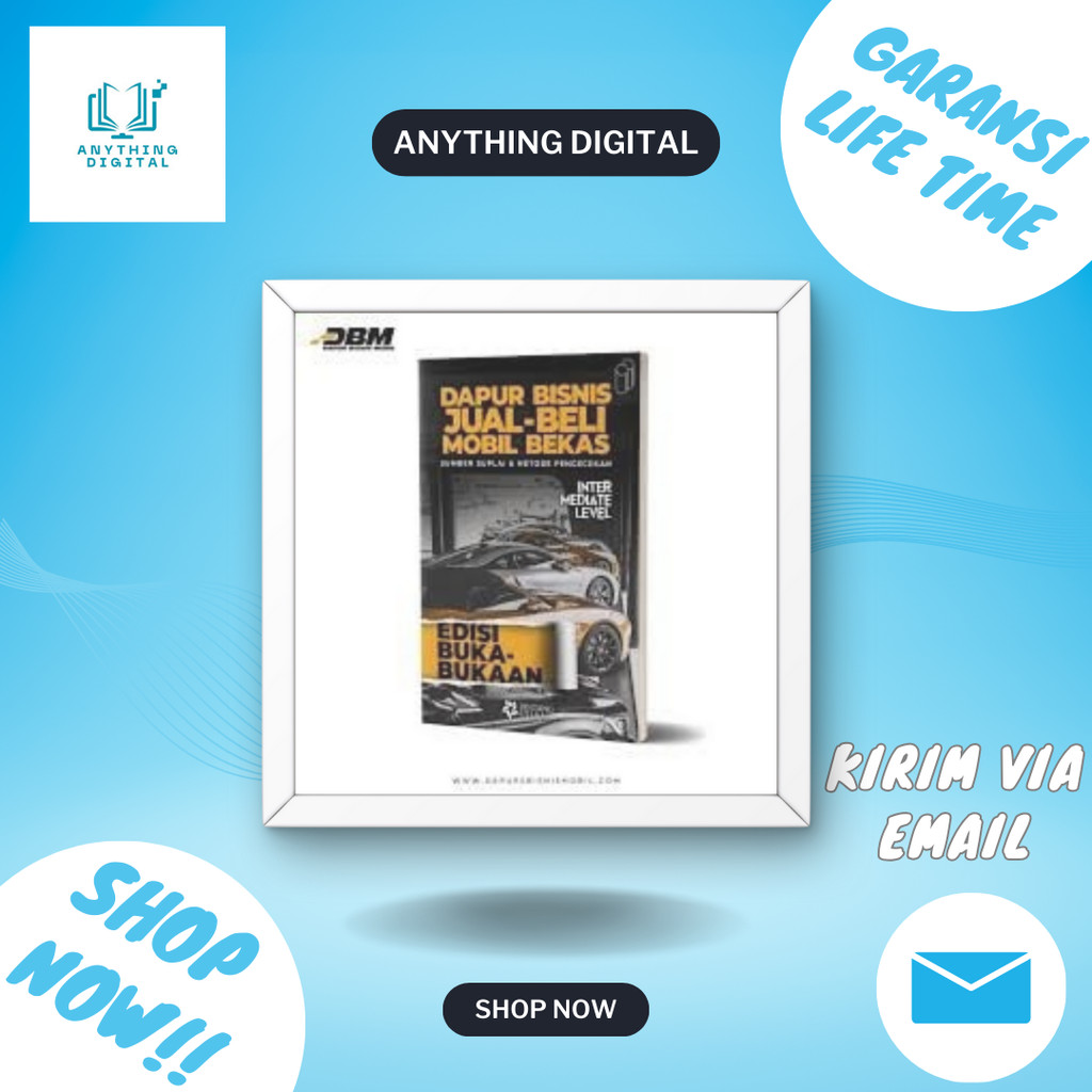 Dapur Bisnis Jual Beli Mobil Bekas - Panduan Menghasilkan dari berjualan mobil bekas DIGITAL MARKETI