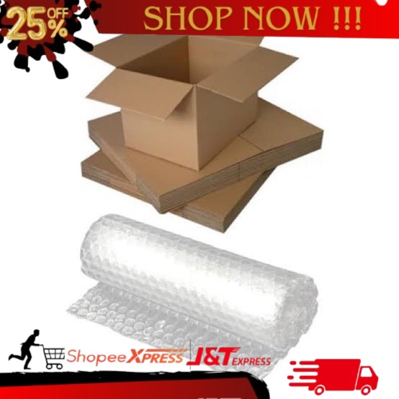 

TREND Bubble Wrap Packing Tambahan Extra Pelindung Pengiriman Optional AWES