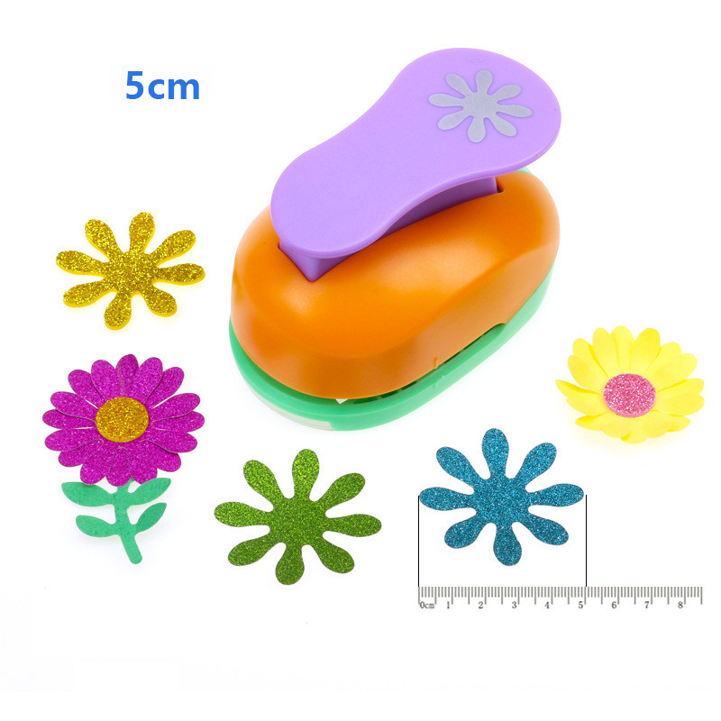 

5/8"-3" chrysanthemum craft punch hole punch EVA foam puncher Kids daisy foam paper maker scrapbooking punches Embossing device