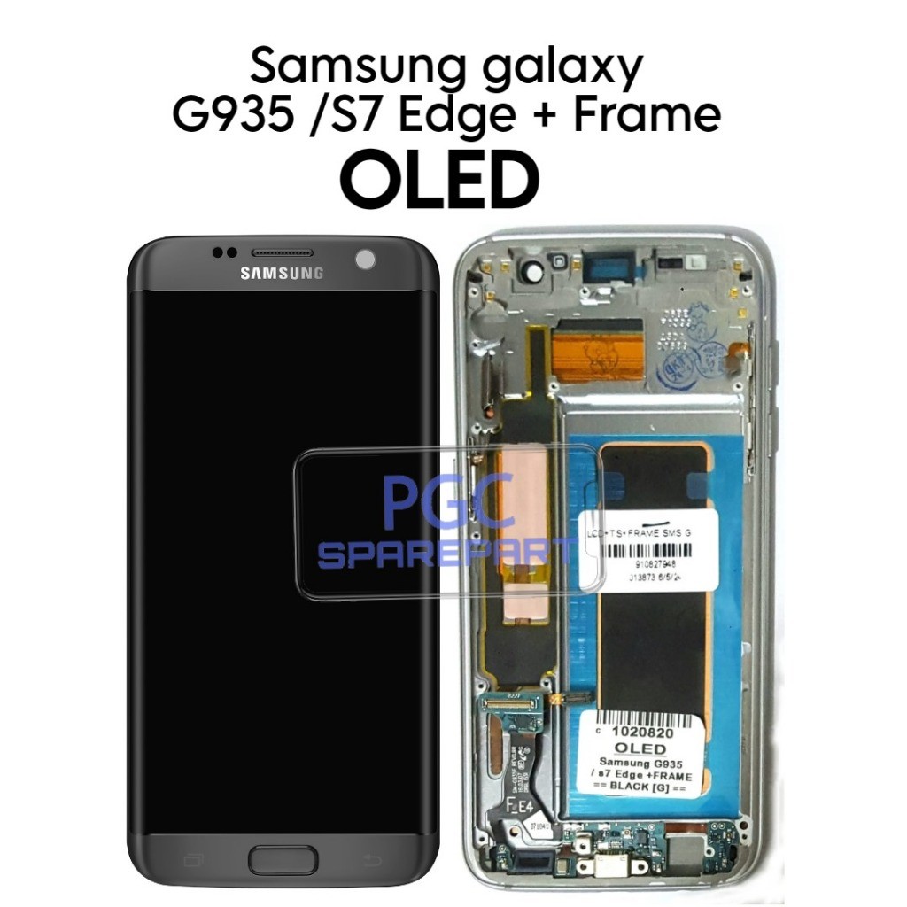 LCD Touchscreen Fullset Samsung Galaxy S7 Edge / G935 / SM-G935F / SM-G935FD / SM-G935W8 / SM-G9350 