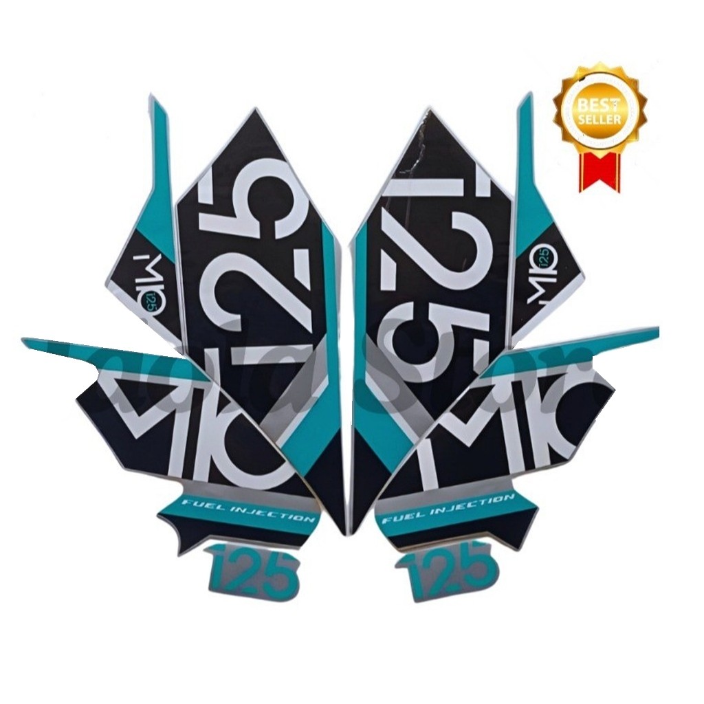 Stiker Striping Mio M3 2017 Tosca Hitam List Stiker Standart Mio M3 2017 Striping Mio M3 2017