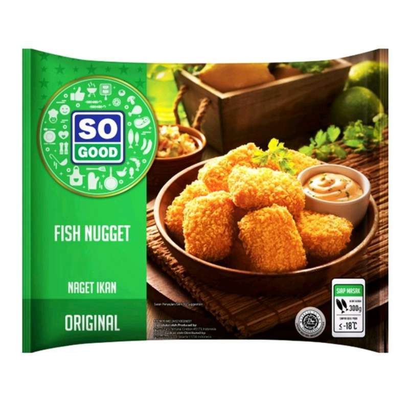

So Good Fish Nugget Original 300 gr