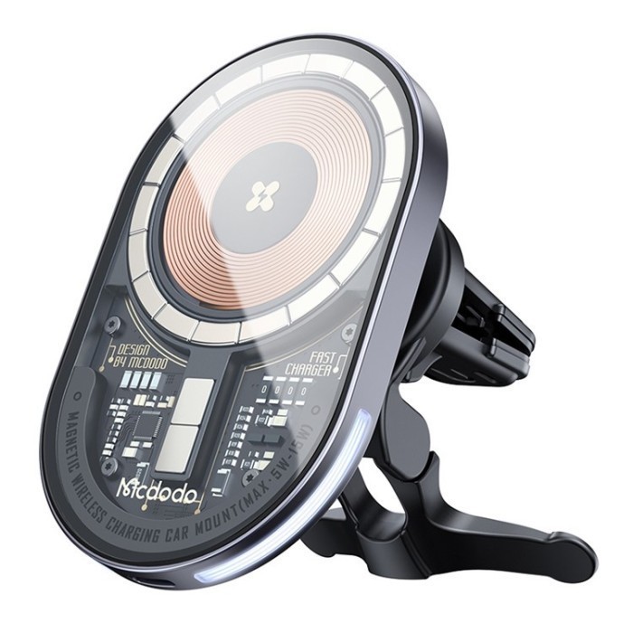 MCDODO CH-2340 TRANSPARANT HOLDER MAGSAFE WIRELESS CHARGER