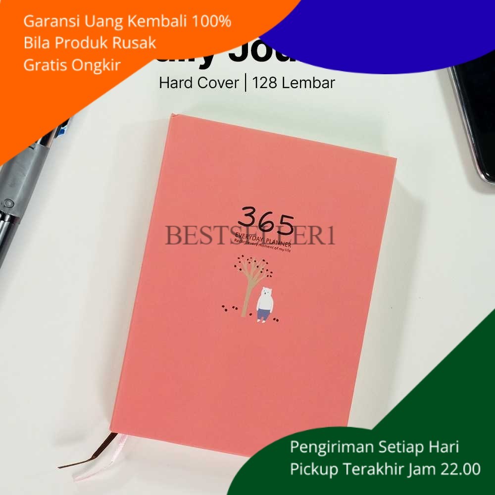 

BS Buku Diary Cover Notes Note Meeting Notebook Pelajar Cantik Sekolah Daily Impor Journal Murah