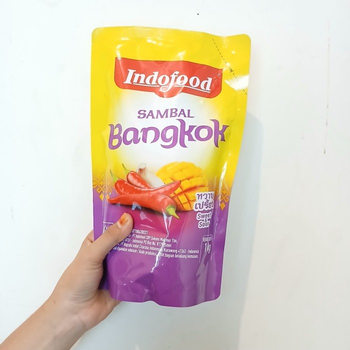 

New Item INDOFOOD SAMBAL BANGKOK ASAM MANIS POUCH 1KG