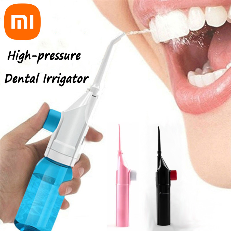 Xiaomi High-pressure Dental Irrigator Portable Household Teeth Clean Water Dental Floss Manual Irrig