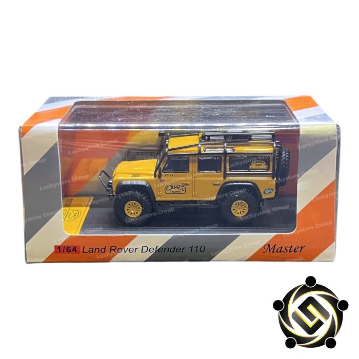 Master Models 1:64 Land Rover Defender 110 4x4 Offroad Camel Cup Clean Limited