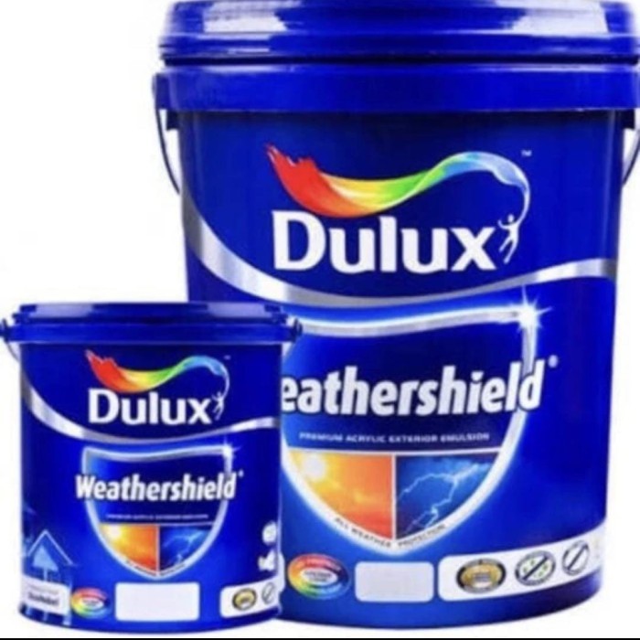 Cat Tembok Dulux Weathershield Brilliant White 2,5 Kg