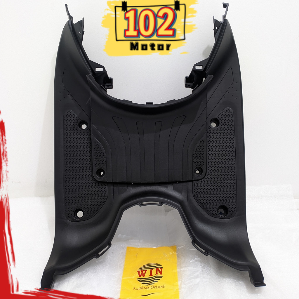 Pijakan Kaki + Tutup Aki Scoopy eSP K2F 2020 2021 2022 2023 | footrest atas WIN | bordes injakan mot